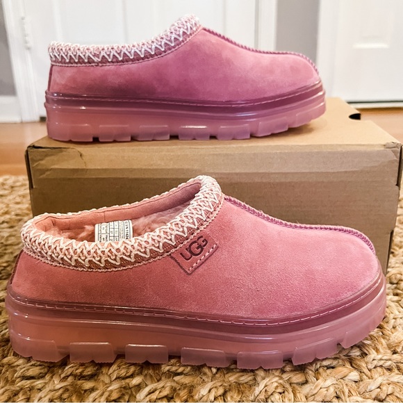 UGG | Shoes | Nwt Ugg Tasman Clear Slipper Clog Horizon Pink Womens Size 8  | Poshmark